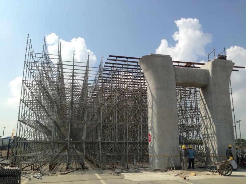 談高架橋腳手架特點(diǎn)剖析