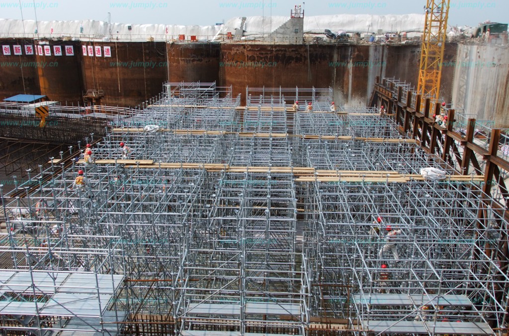 盤扣腳手架憑借著什么建筑行業占有一席之地